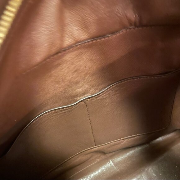 MICHAEL KORS Large Gia Satchel Tote Tan - Picture 7 of 14